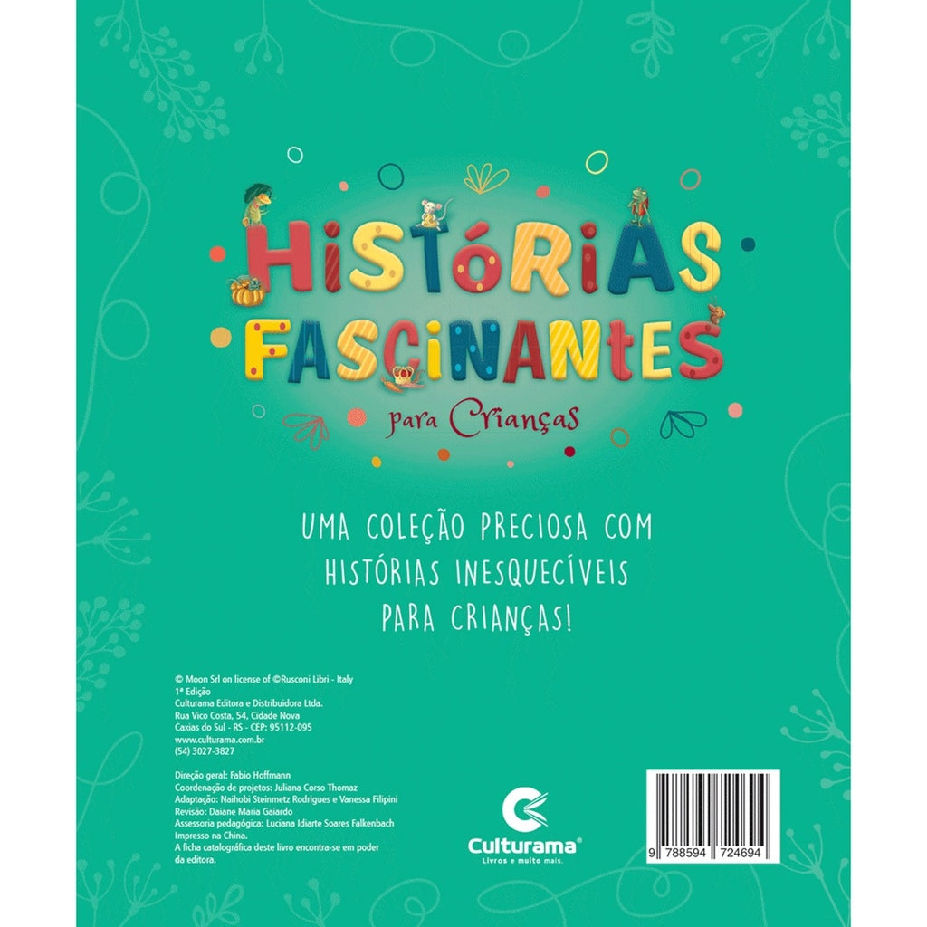 Livro Infantil Histórias Fascinantes Para Crianças Culturama (2035)