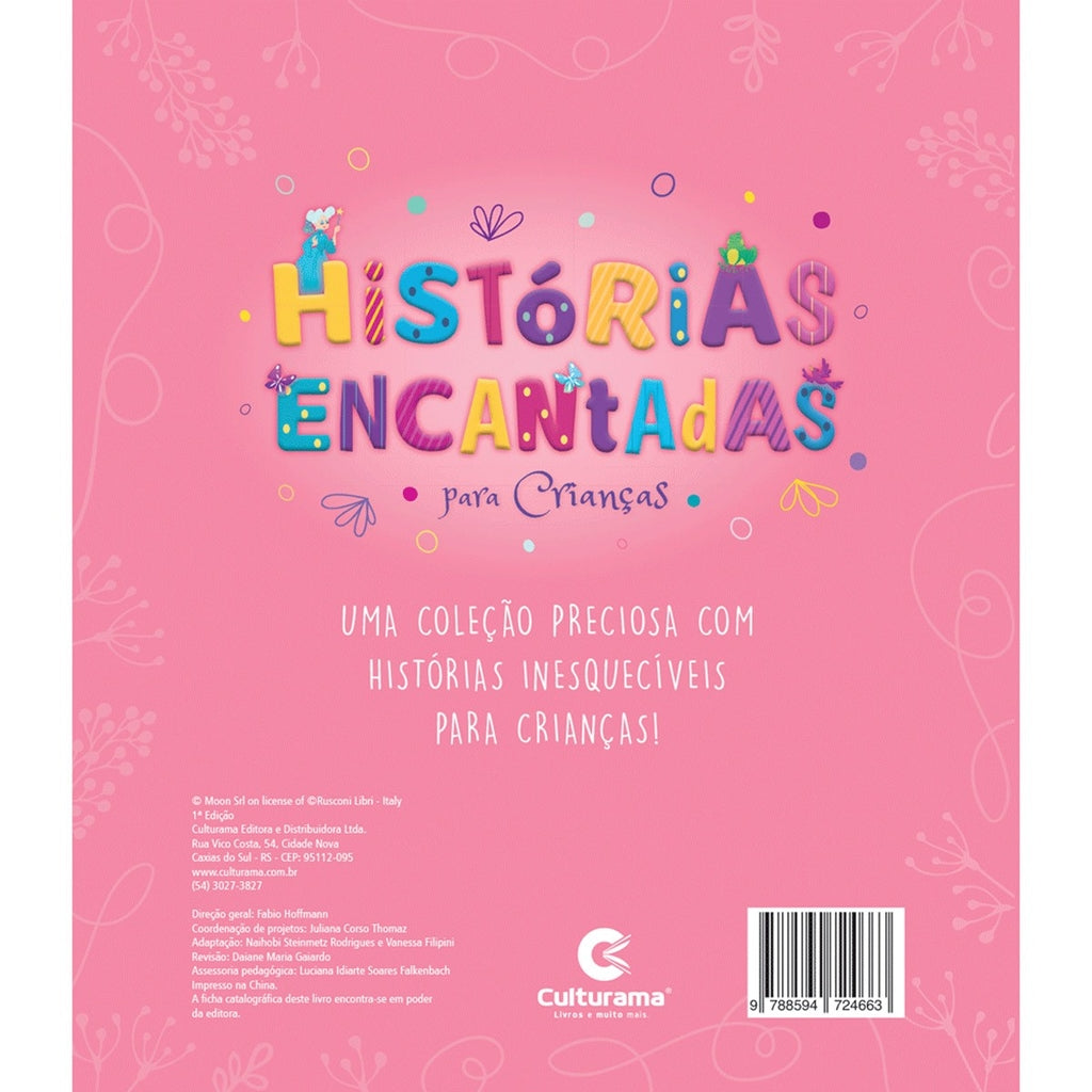 Livro Infantil Histórias Encantadas Para Crianças Culturama (2037)