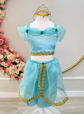 Fantasia Infantil Princesa Jasmine Luxo (3051VT)