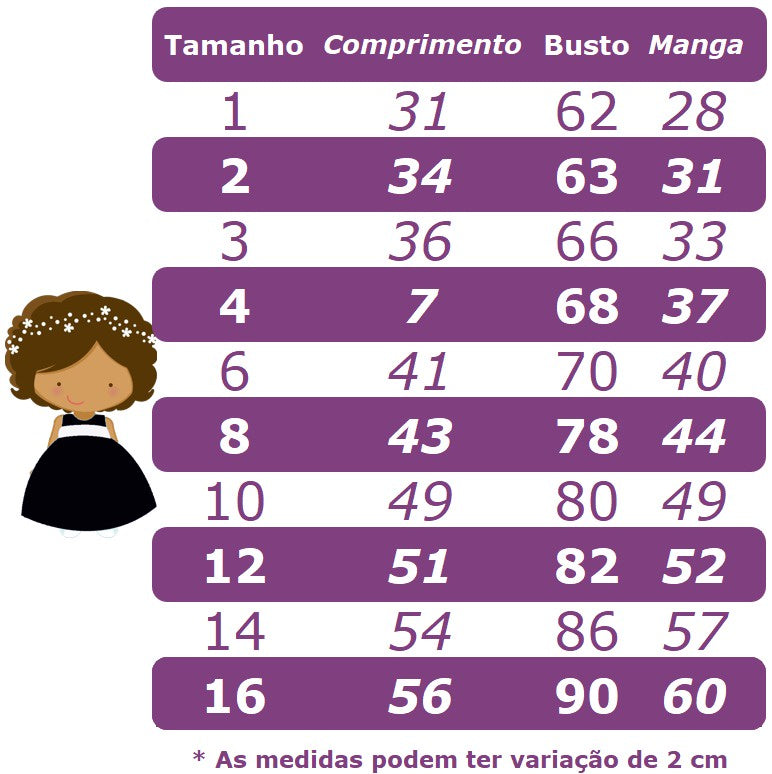 Jaqueta infantil Preta Com Forro Luxo (2016PT)