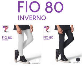 Meia Calça Infantil Várias Cores de Algodão Fio 80 (9555VC)